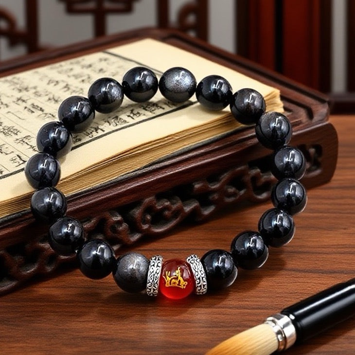Men's Zodiac Crystal Bracelet