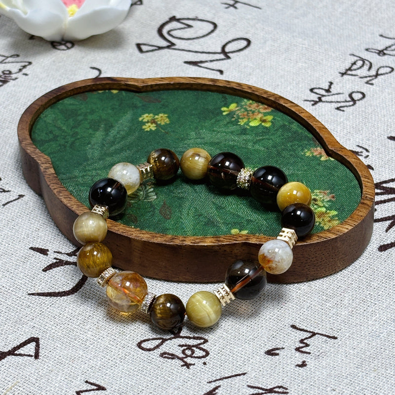 Tiger's Eye Crystal Bracelet