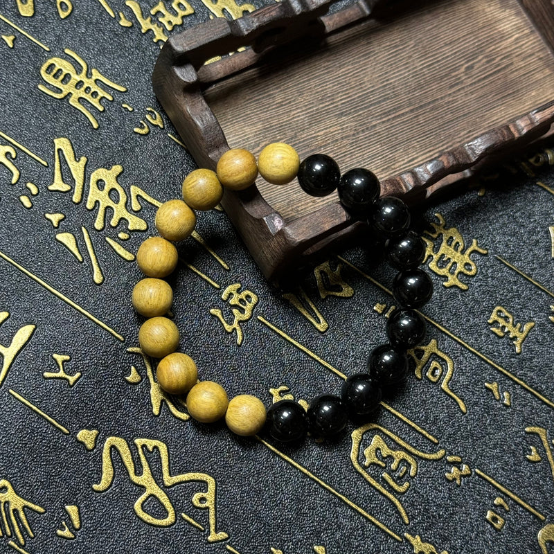 Black Agate Sandalwood Crystal