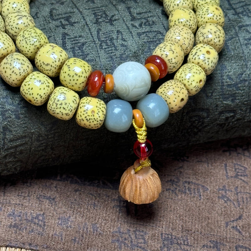 Double Bodhi Lotus Guardian Bracelet