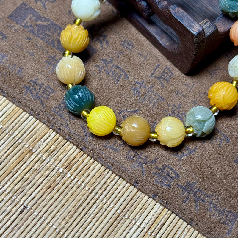 Color Bodhi Lotus Guardian Bracelet