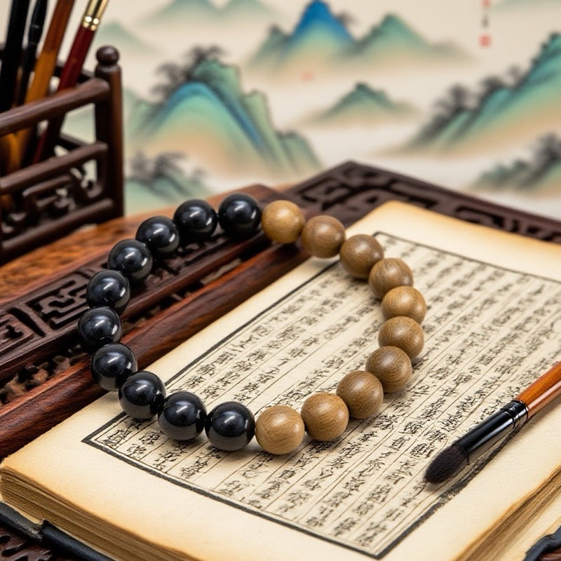 Black Agate Sandalwood Crystal