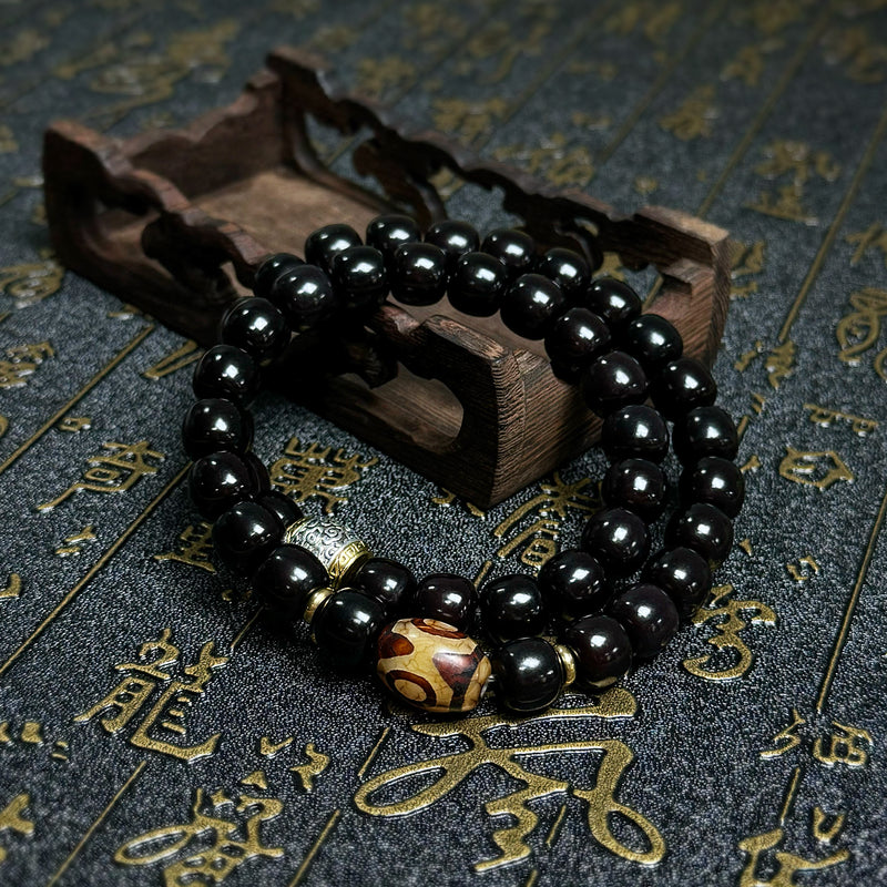 Double Bodhi Auspicious Cloud Bracelet