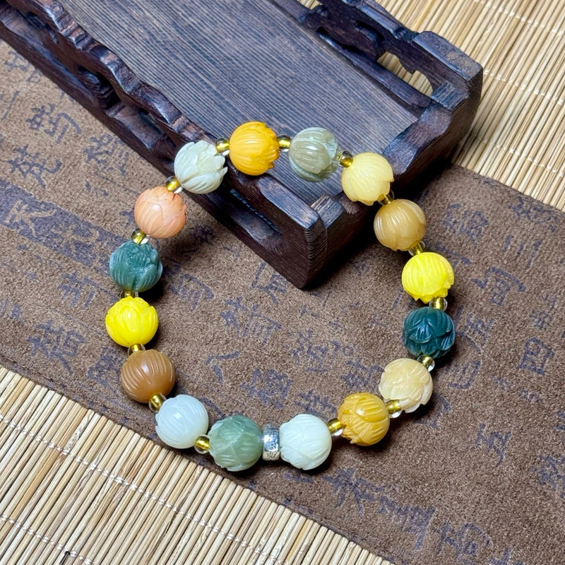Color Bodhi Lotus Guardian Bracelet