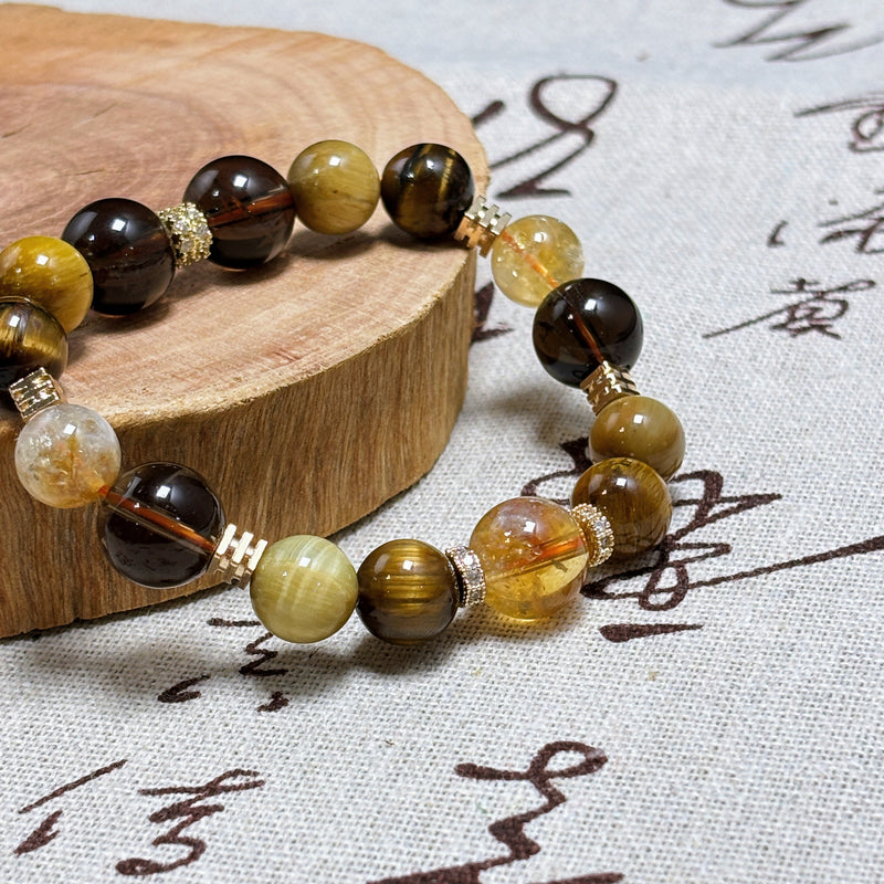 Tiger's Eye Crystal Bracelet