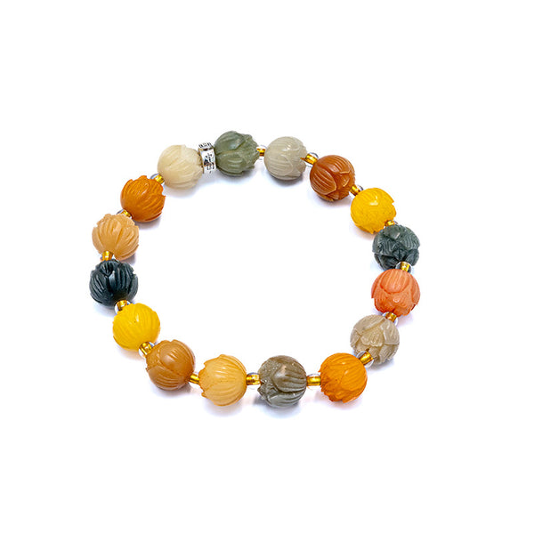 Color Bodhi Lotus Guardian Bracelet