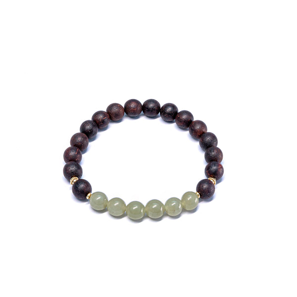 Natural Incense and Jade Bracelet